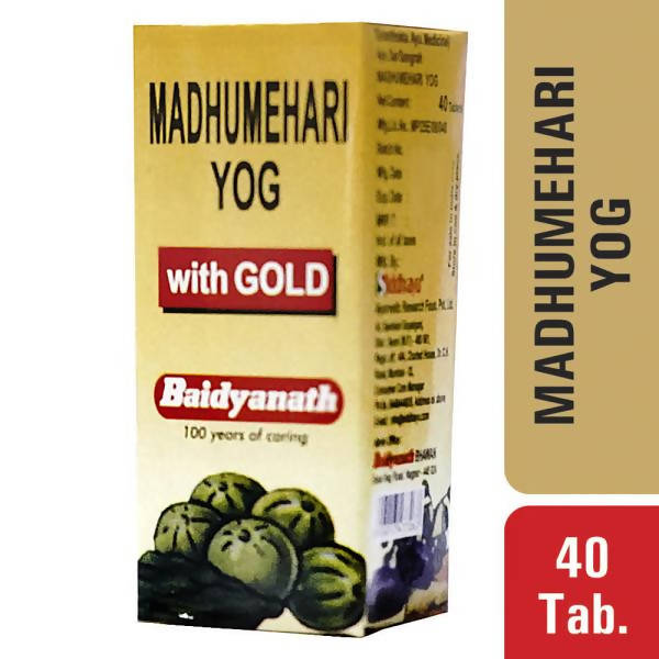 Baidyanath Madhumehari Yog With Gold - 30 tab