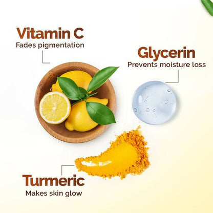 Mamaearth Vitamin C Daily Glow Light Moisturizing Cream with Turmeric & Vitamin C For Skin Brightening - 50 gm