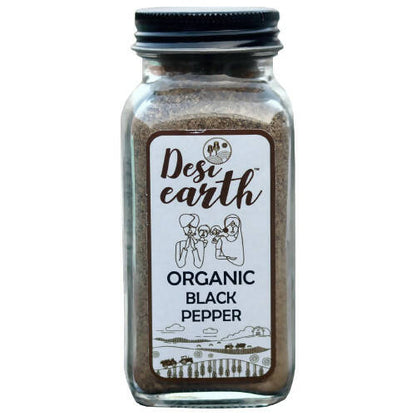 Desi Earth Organic Black Pepper Powder - 100 gm