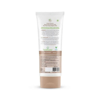 Mamaearth Rice Face Wash With Rice Water & Niacinamide - 100 ml