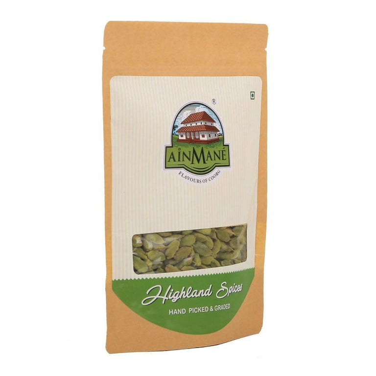 Ainmane Fine Quality Whole Cardamom 8mm - 250 gm
