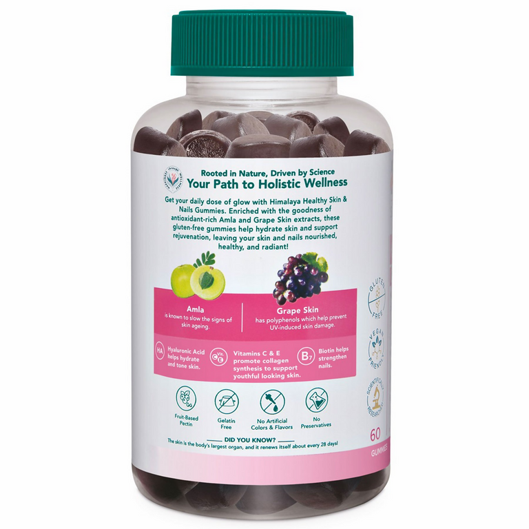 Himalaya Herbals Healthy Skin & Nail Gummies - 30 gummies