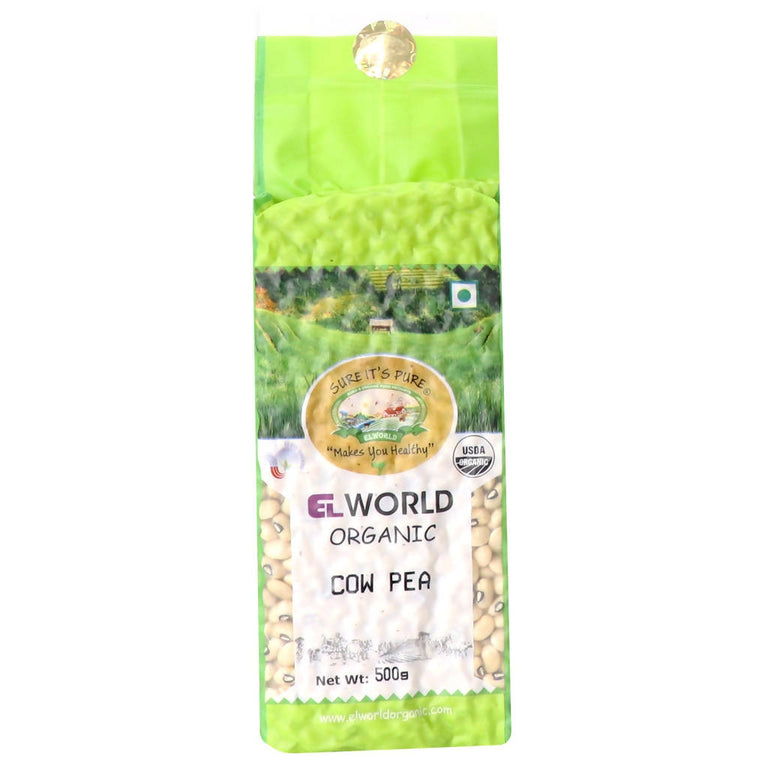 El World Organic Cow Peas - 500 gm