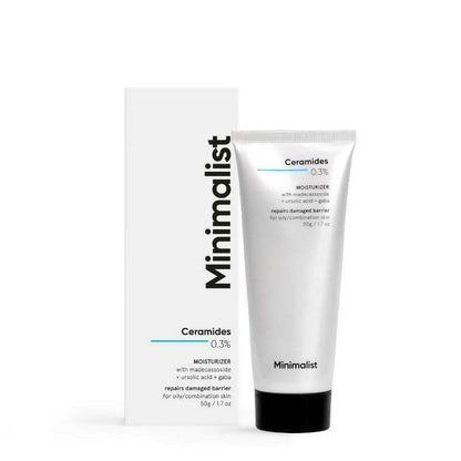 Minimalist 0.3% Ceramide Barrier Repair Moisturizing Cream - 50 gm