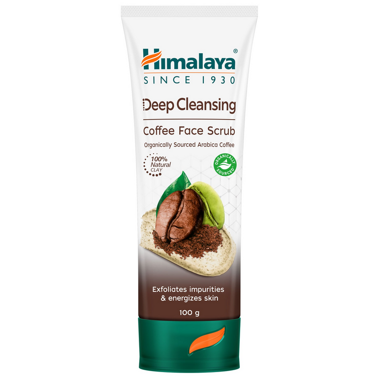 Himalaya Herbals Deep Cleansing Coffee Face Scrub - 100 gm