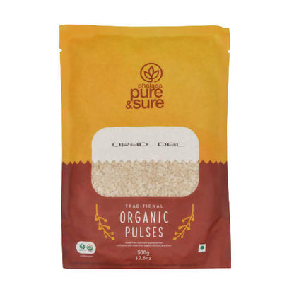 Pure & Sure Urad Dal Split Organic Pulses - 500 gm