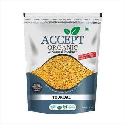Accept Organic Toor Dal - 1 Kg