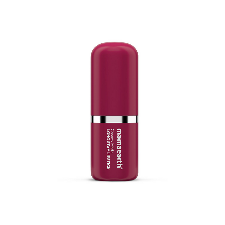 Mamaearth Creamy Matte Long Stay Lipstick - Cranberry Crush - 4.2 gm