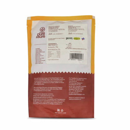 Pure & Sure Bengal Gram Traditional Organic Pulses - 500 gm