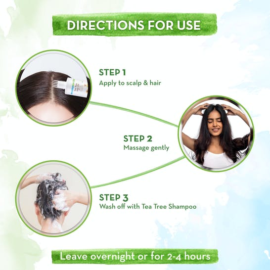 Mamaearth Tea Tree Hair Oil For Dandruff Free Hair - 250 ml