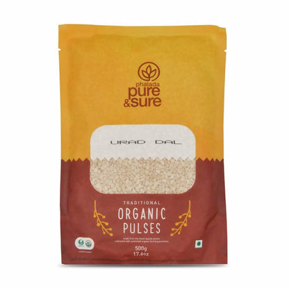 Pure & Sure Urad Dal Split Organic Pulses - 500 gm