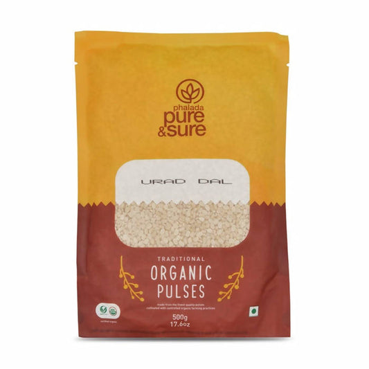 Pure & Sure Urad Dal Split Organic Pulses - 500 gm