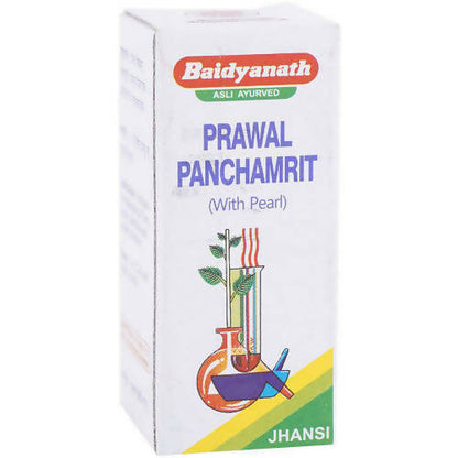 Baidyanath Jhansi Prawal Panchamrit Tablets (Moti Yukta) - 10 Tabs