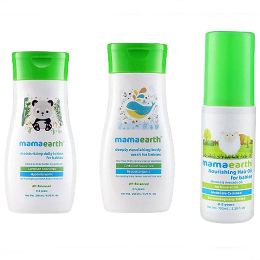 Mamaearth Nourishing Baby Care Combo - Combo