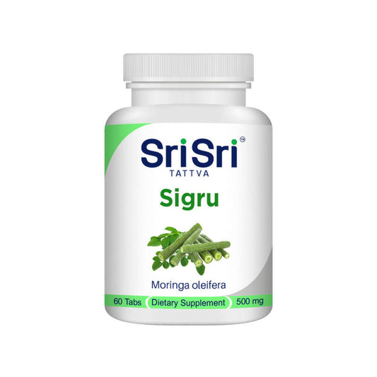 Sri Sri Tattva USA Sigru Tablets (Moringa) - 60 tabs