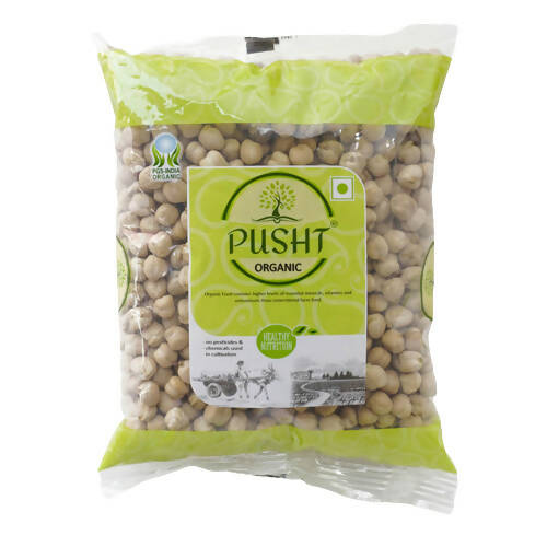 Pusht Organic Kabuli Chana (Chickpeas or Garbanzo Beans) - 1 kg