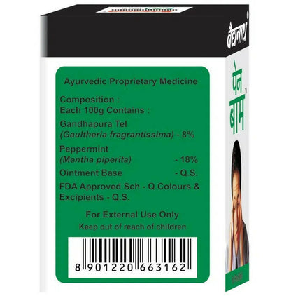Baidyanath Nagpur Pain Relief Balm - 10 gm