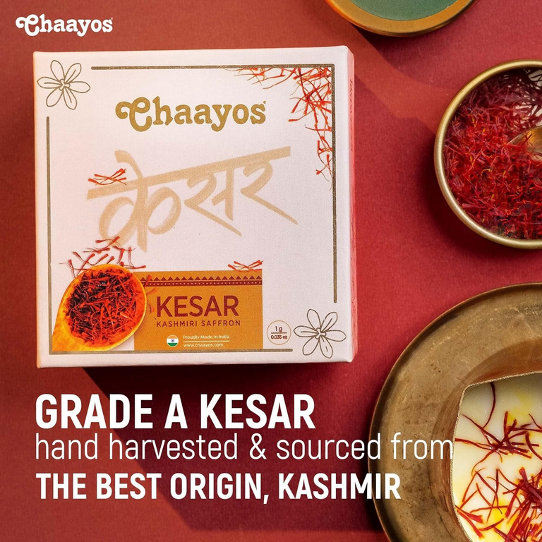 Chaayos Kesar Kashmiri Saffron - 1 gm