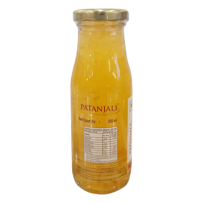 Patanjali Orange Aloe Chunk Drink - 200 ml