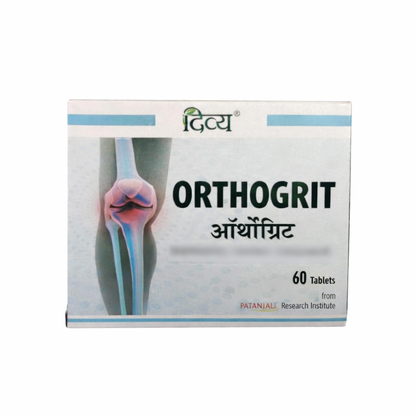 Patanjali Divya Orthogrit - 60 tabs - Pack of 1