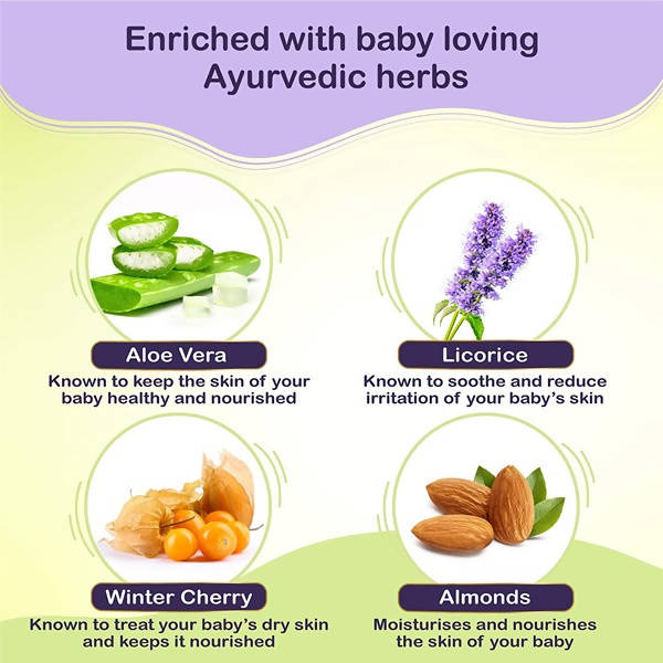 Dabur Baby Cream Daily Moisturising - 200 gm
