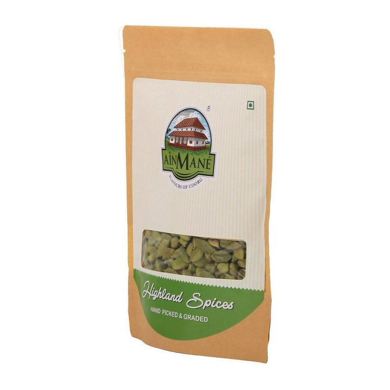 Ainmane Fine Quality Whole Cardamom 8mm - 250 gm