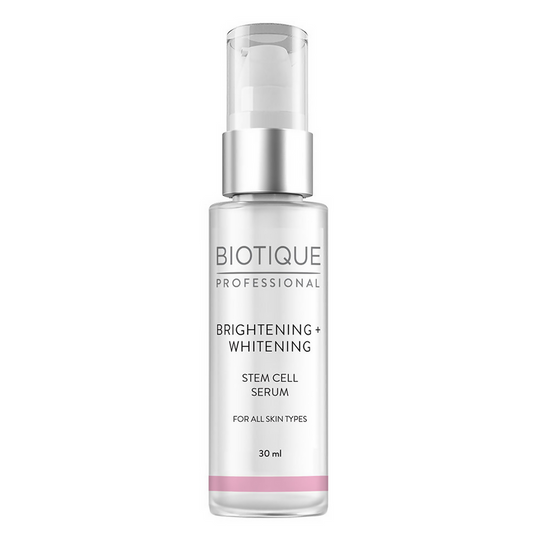Biotique Professional Brightening + Whitening Stem Cell Serum - 30 ml