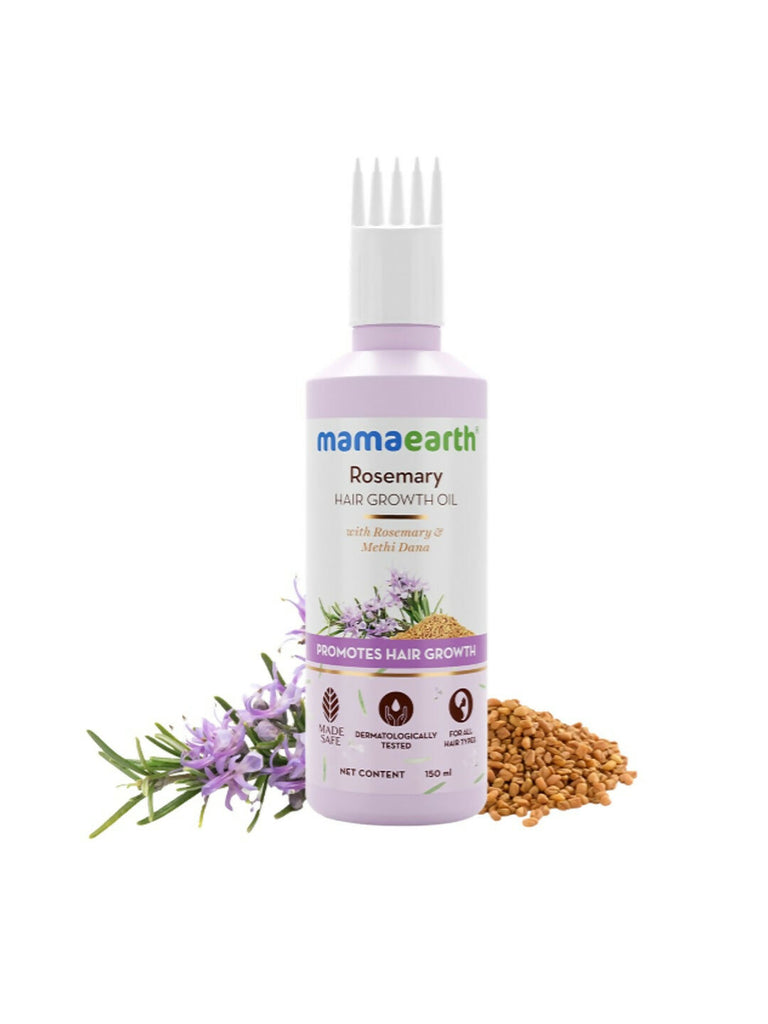 Mamaearth Rosemary Hair Growth Oil & Hair Growth Scalp Serum Combo - combo
