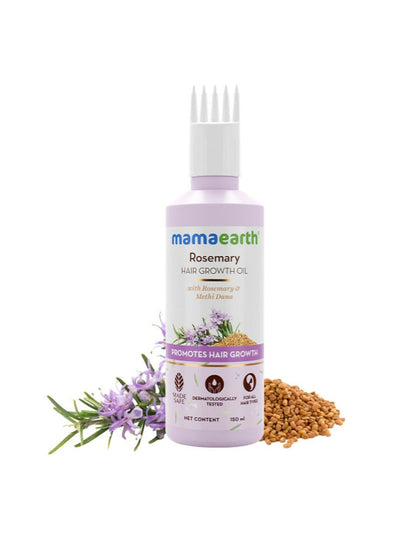 Mamaearth Rosemary Hair Growth Oil & Hair Growth Scalp Serum Combo - combo