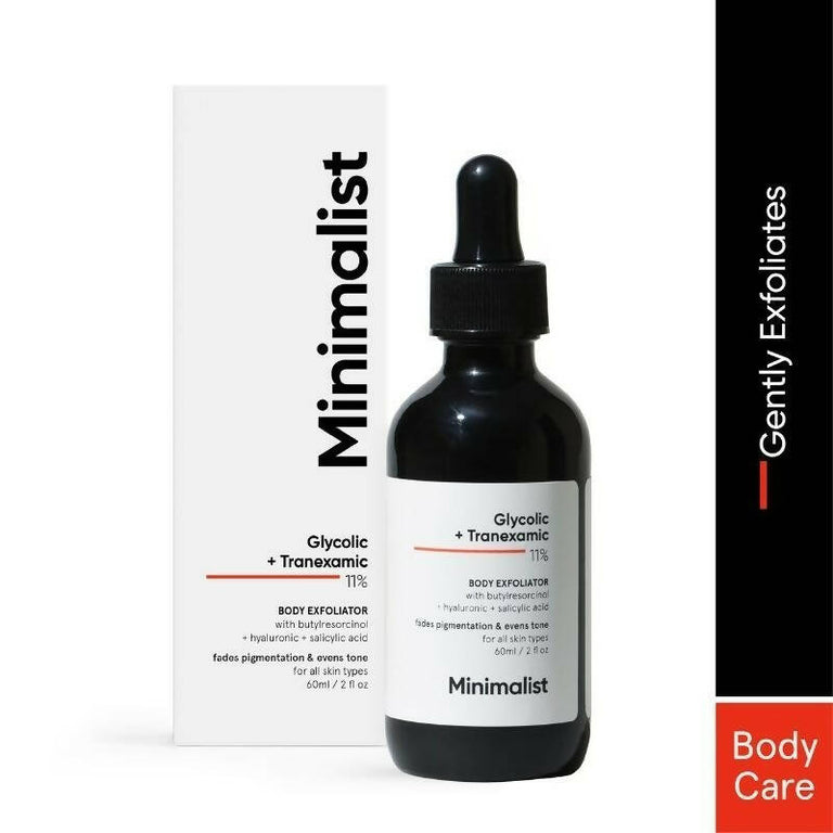 Minimalist Glycolic +Tranexamic 11% Body Exfoliator - 60 ml