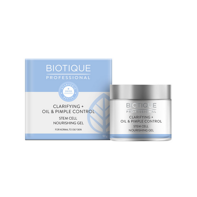 Biotique Professional Clarifying + Oil & Pimple Control Nourishing Gel - 50 gm