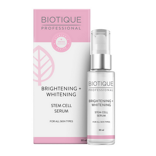 Biotique Professional Brightening + Whitening Stem Cell Serum - 30 ml