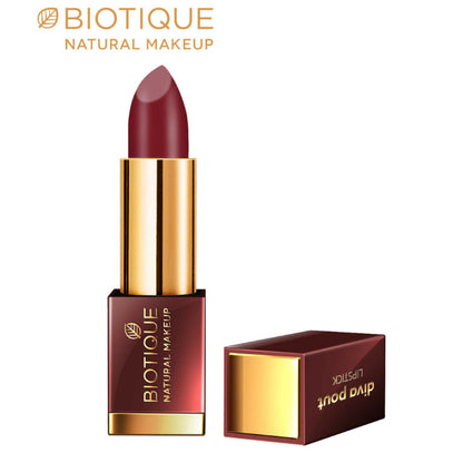 Biotique Diva Pout Lipstick - Dark Romance - 4 gm