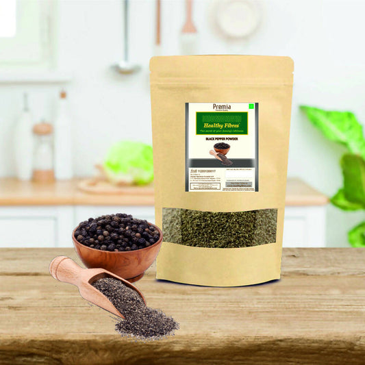Healthy Fibres Black Pepper Powder - 250 gm - Pack of 2