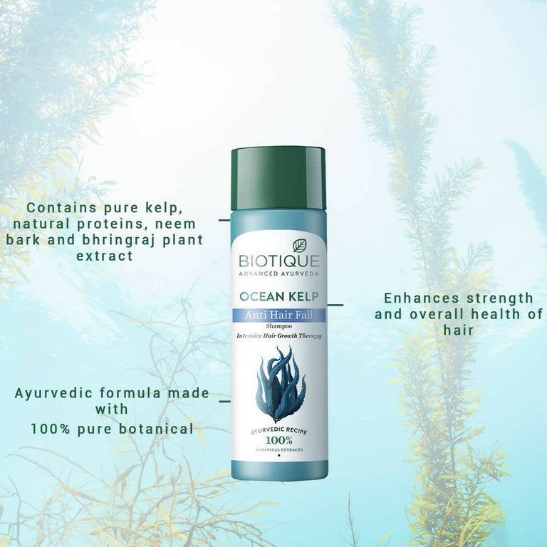 Biotique Ocean Kelp Anti Hair Fall Shampoo - 120 ml