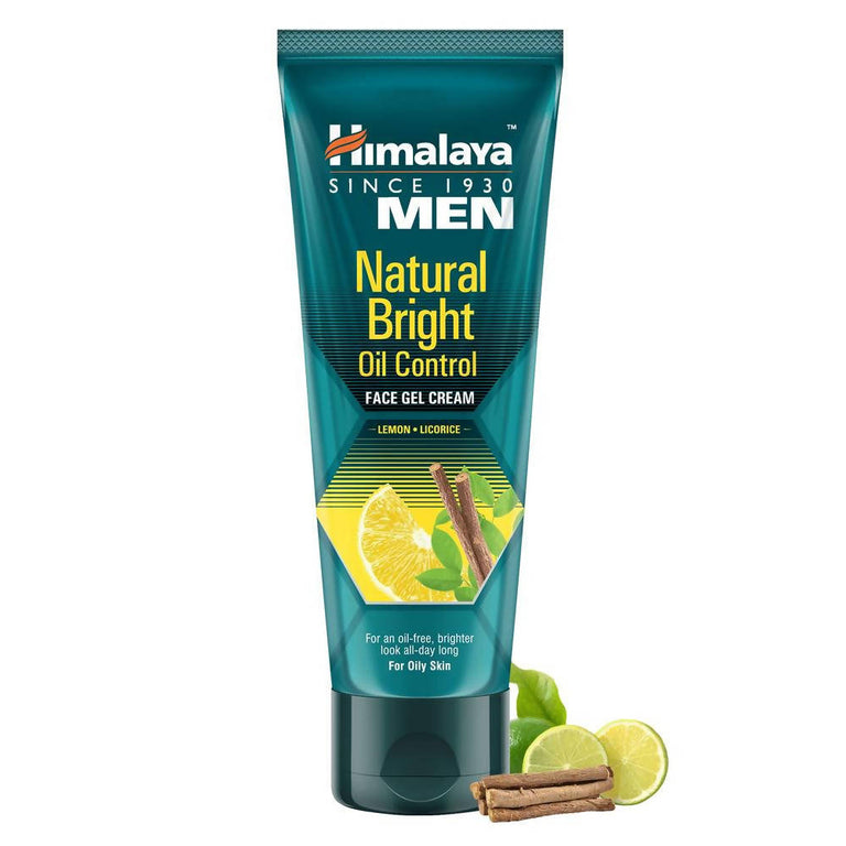 Himalaya Herbals Men Natural Bright Oil Control Face Gel Cream - 50 gm