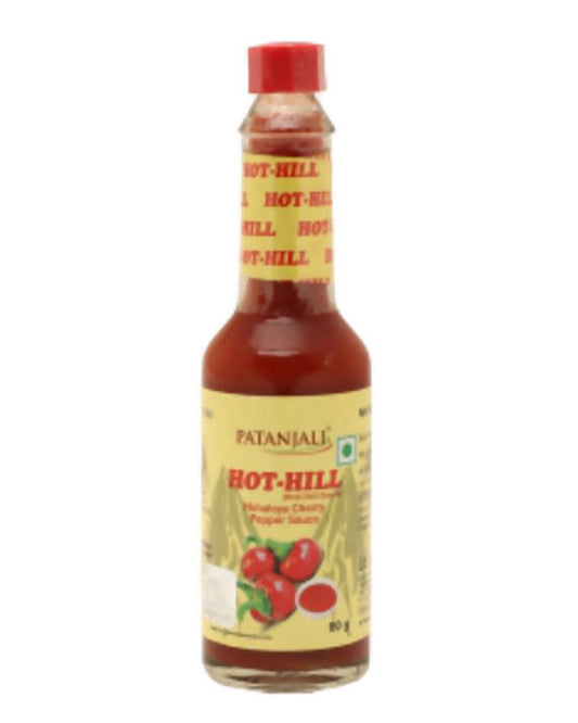 Patanjali Hot Hill Cherry Pepper Sauce - 60 gm