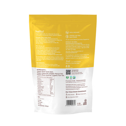 Pure & Sure Organic Pancharatna Dal - 500 gm