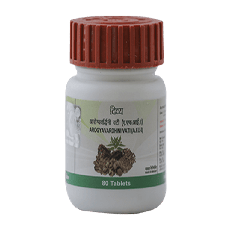 Patanjali Divya Arogyavardhini Vati - 80 tabs - Pack of 1