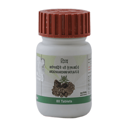 Patanjali Divya Arogyavardhini Vati - 80 tabs - Pack of 1