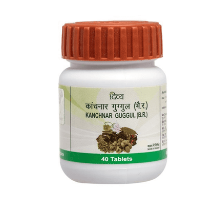 Patanjali Kanchnar Guggul - 40 Tablets - Pack of 1