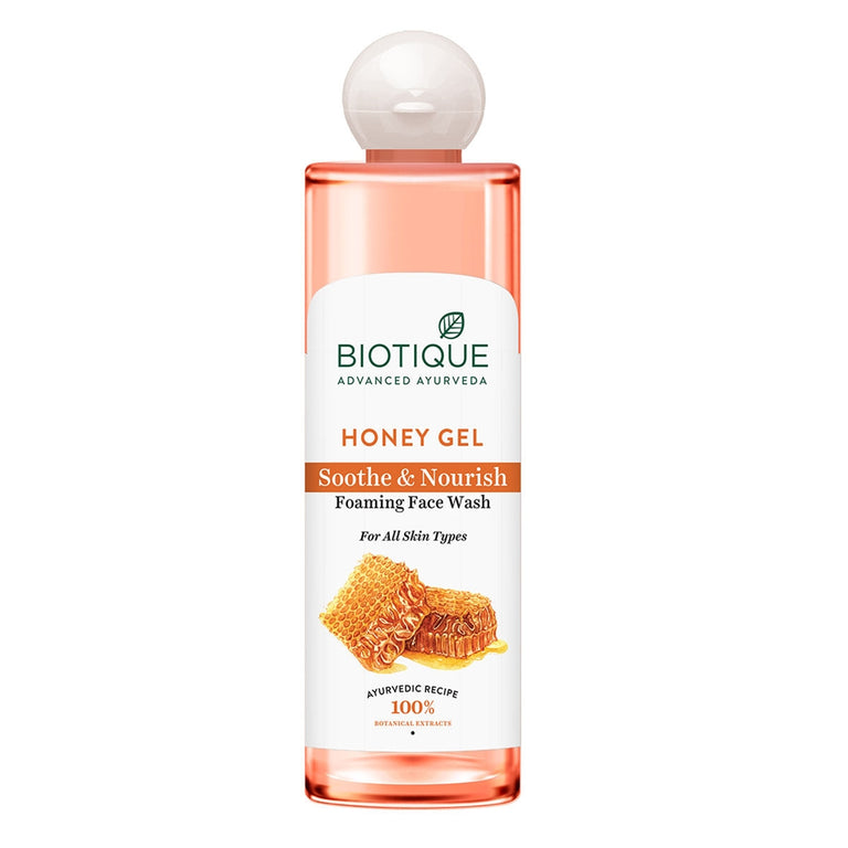 Biotique Advanced Ayurveda Bio Honey Gel Refreshing Foaming Face Wash - 50 ml