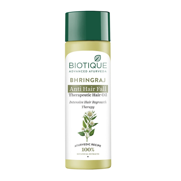Biotique Bio Bhringraj Fresh Growth Therapeutic Oil For Falling Hair - 100 ml - Pack of 1