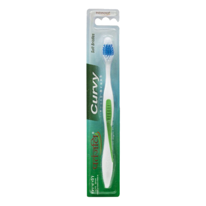 Patanjali Curvy Tooth Brush - 23 gm - Pack of 7