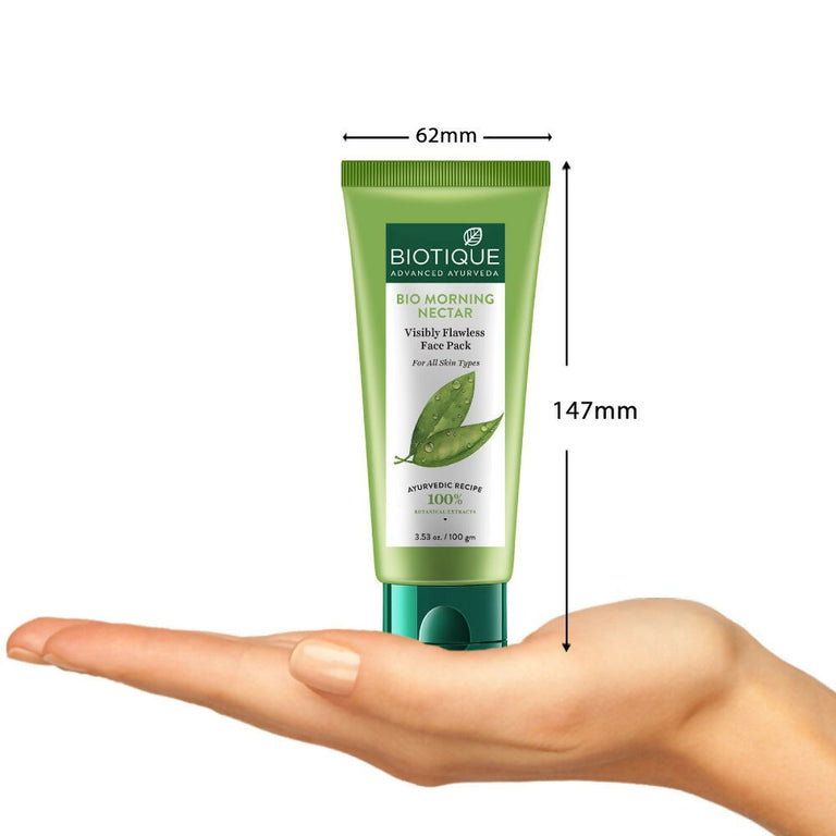 Biotique Bio Morning Nectar Visibly Flawless Face Pack - 100 gm