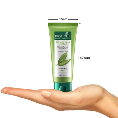 Biotique Bio Morning Nectar Visibly Flawless Face Pack - 100 gm