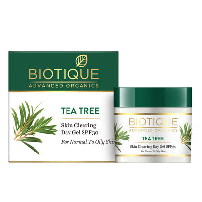 Biotique Advanced Organics Tea Tree Skin Clearing Day Gel SPF30 - 50 gm