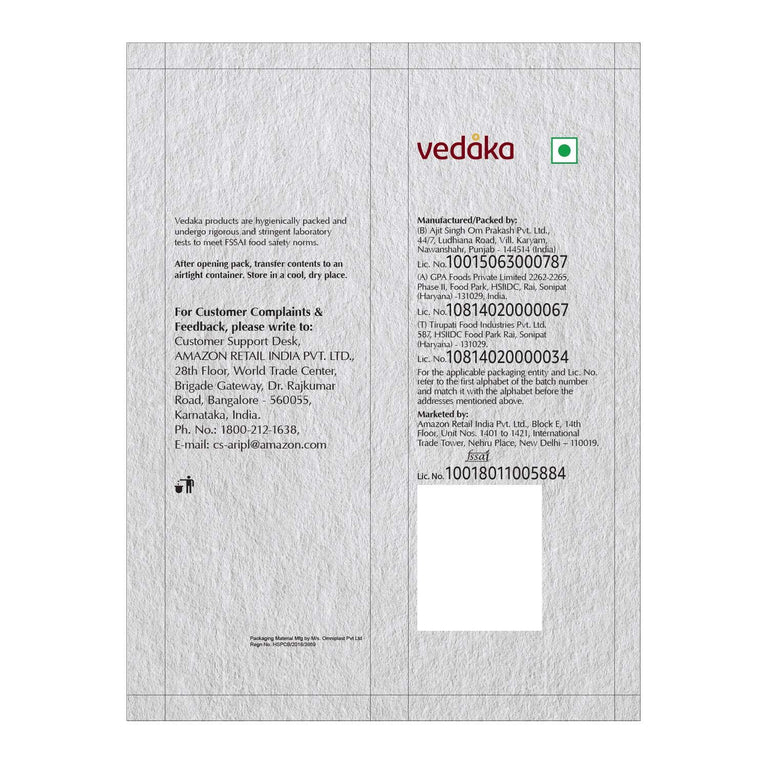 Vedaka Roasted Chana - 500 gm