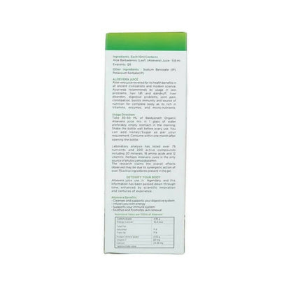 Baidyanath Jhansi Aloevera Juice - 1 L