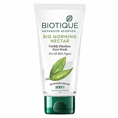 Biotique Advanced Ayurveda Bio Morning Nectar Visibly Flawless Face Wash - 100 ml